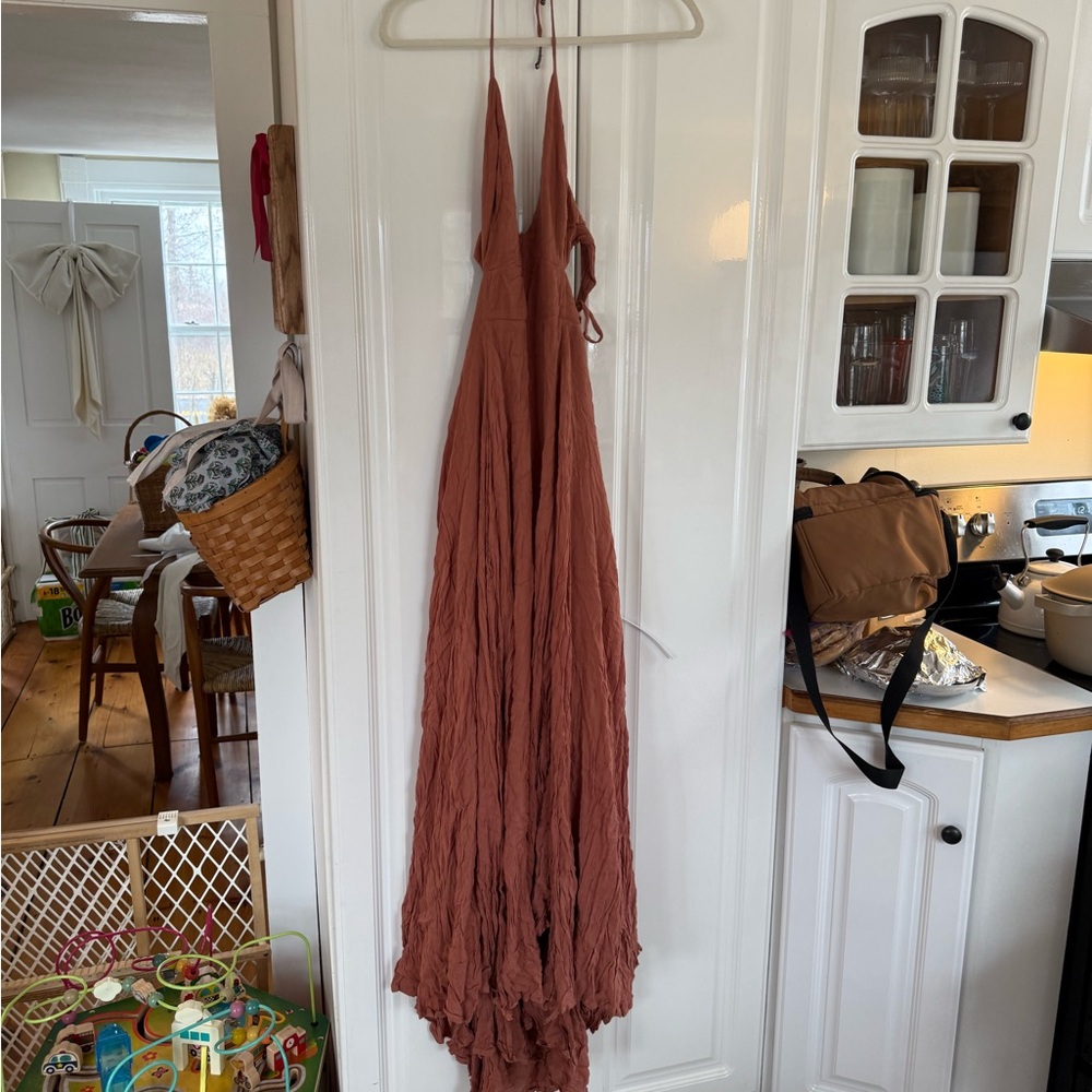 Rust Maxi Dress